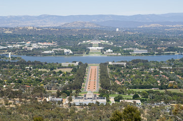 Canberra, the capital city of Australia.