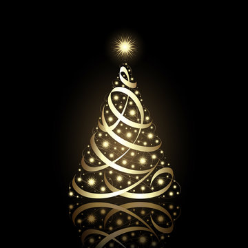 Christmas Tree, vector eps9.