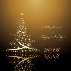 Vector new year tree / Christmas tree