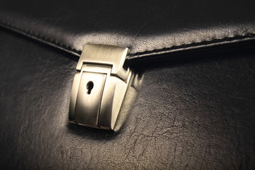 Leather briefcase