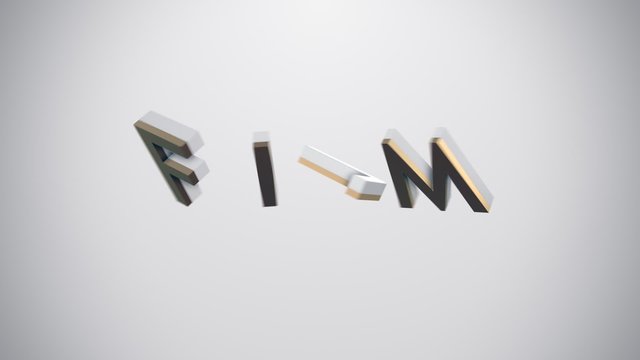 Typography and icon animation presents different areas of human activity.