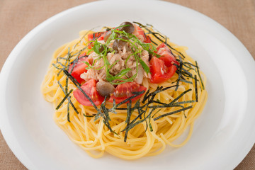 和風ツナスパゲティ