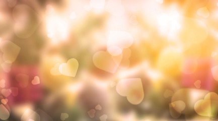 Happy valentine day, Blur and Select focus background