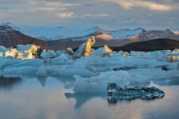 Glacier Lagoon in east Iceland
