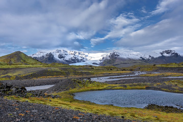 Southern Iceland, Beautiful arctic landscape