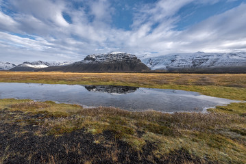 Southern Iceland, Beautiful arctic landscape