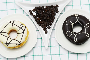 donuts and fast food