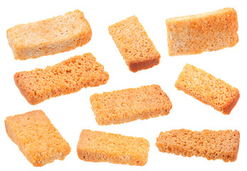 White bread crackers stick