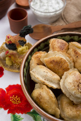 Pierogi national food popular in Poland