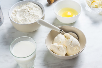 Ingredients for baking