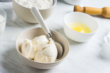 Ingredients for baking