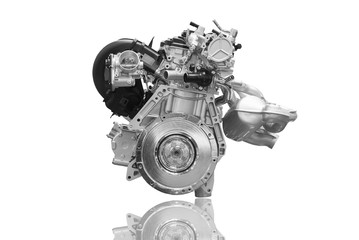 A fragment of the engine