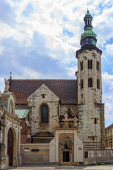 Fototapeta na wymiar Church of St. Peter and St. Paul in Krakow