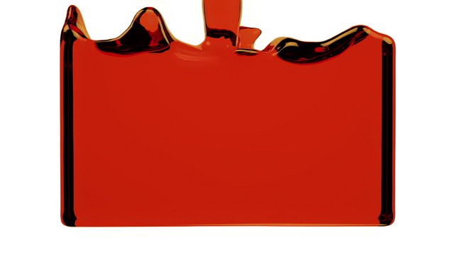 orange liquid fills up screen, with alpha channel FULL HD