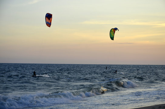 Plage et kitesurfing &agrave; Phan Thiet