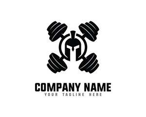 Spartan Fitness And Gym Logo