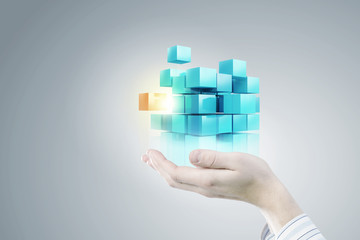 Thinking outside the box as concept