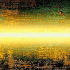 Grunge background with space for text or image. With different color patterns: yellow (beige); brown; black; green; white