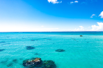 Sea, sky, seascape. Okinawa, Japan.