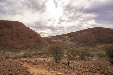 オルガ渓谷の風の谷