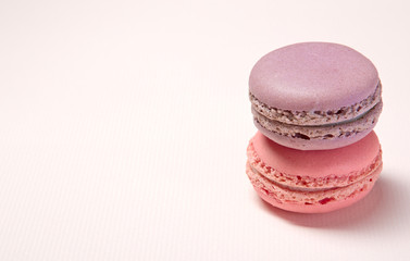purple, pink, macarons