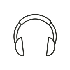 Headphone - vector icon.