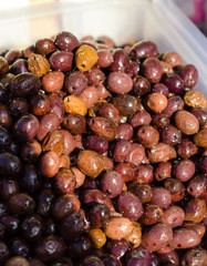 Pickled olives in box on sale