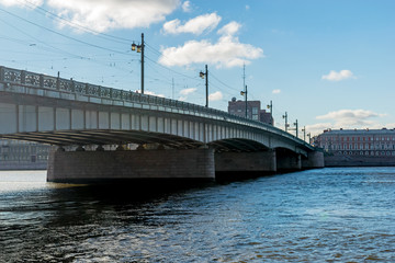 Liteiny bridge in St. Petersburg
