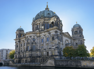 Fototapeta na wymiar Berlin Cathedral. Germany. Autumn 2015