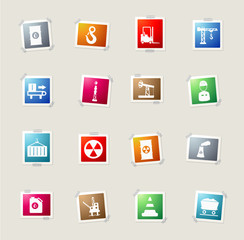 Industrial simply icons