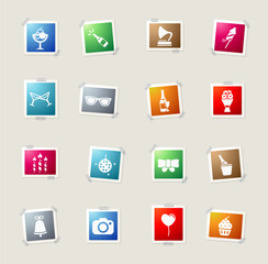 Party simply icons