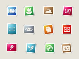 Photography Silhouette Icons