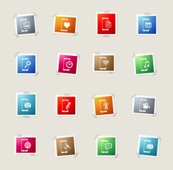 Smartphone simply icons
