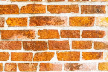 Texture of wall making from beautiful bricks