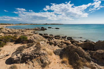 Southern coast of Crete. Greece