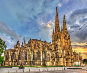 Fototapeta premium Saint-Andre Cathedral of Bordeaux - France, Aquitaine