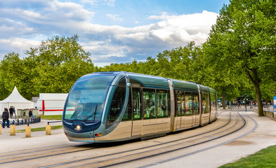A tram in Bordeaux - France, Aquitaine © Leonid Andronov