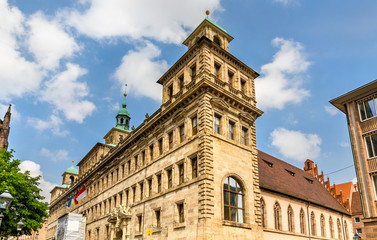 Fototapeta na wymiar The Old Town Hall of Nuremberg - Germany