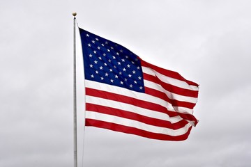 Fototapeta premium Flag in the wind