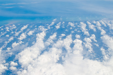 view of a clouds
