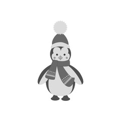 Penguin icon vector