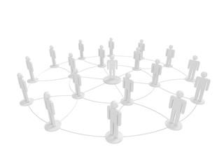 social network concept