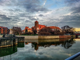 Fototapeta premium Cathedral of Saint Jan Chrzciciel in Wroclaw