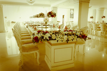  Stock Photo - Luxury Grand Dinning Room & Living Room