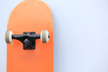  skateboard on white © lzf