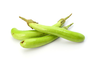 aubergine isolated on white background