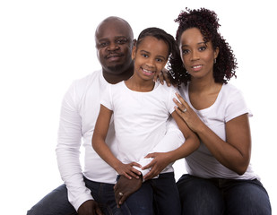 black casual family