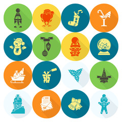 Christmas and Winter Icons Collection