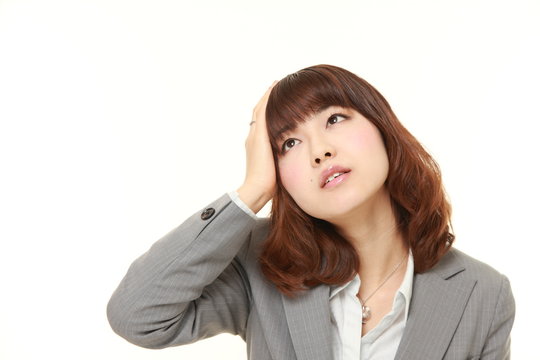 忘れてしまったビジネスウーマン