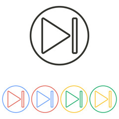 Start - vector icon.